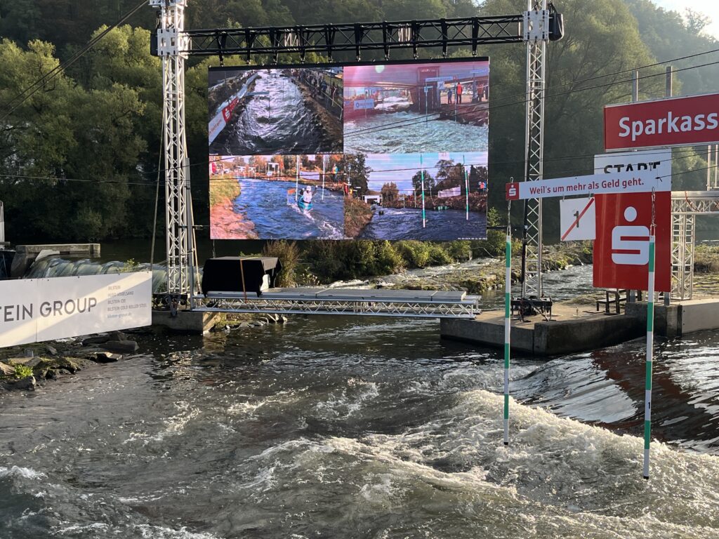 Nutzung für Videostreaming - an der Strecke in Hohenlimburg und im Internet